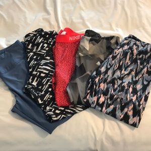 Athletic leggings bundle